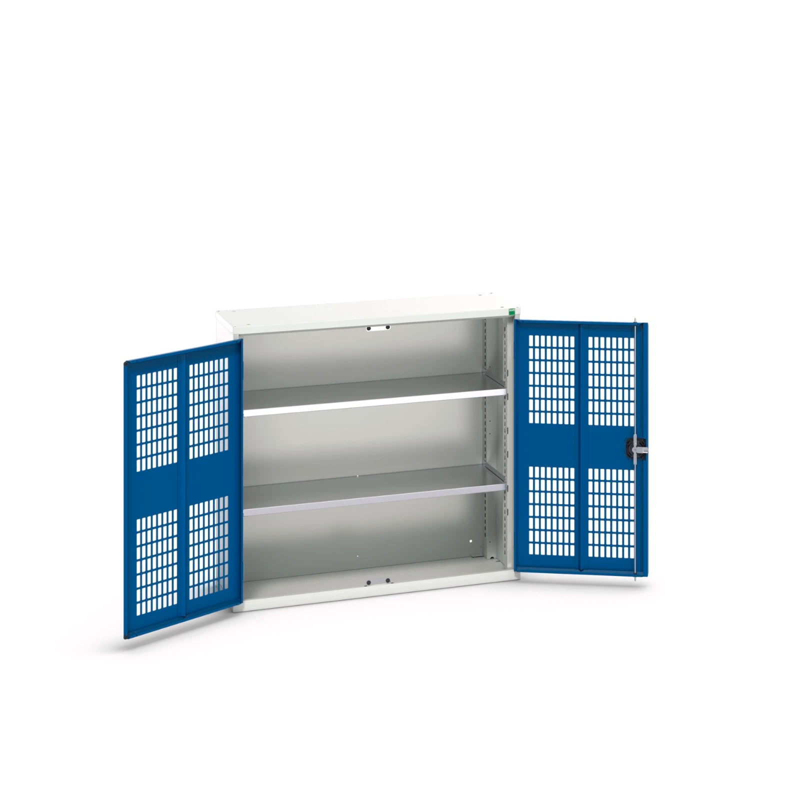 bott Verso kast gevleugelde deuren 1050x350x1000mm 2 legborden RAL 5010
