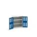 bott Verso kast gevleugelde deuren 800x350x900mm 2 legborden RAL 5010