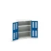 bott Verso kast gevleugelde deuren 800x350x1000mm 2 legborden RAL 5010