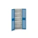 bott Verso kast gevleugelde deuren 800x350x2000mm 4 legborden RAL 5010