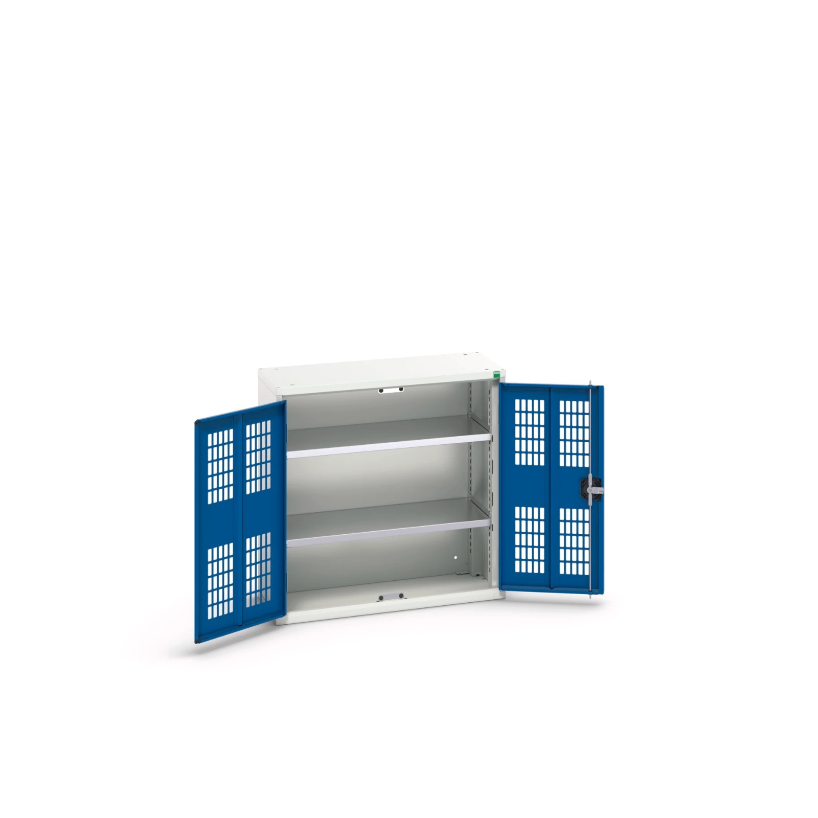 bott Verso kast gevleugelde deuren 800x350x800mm 2 legborden RAL 5010