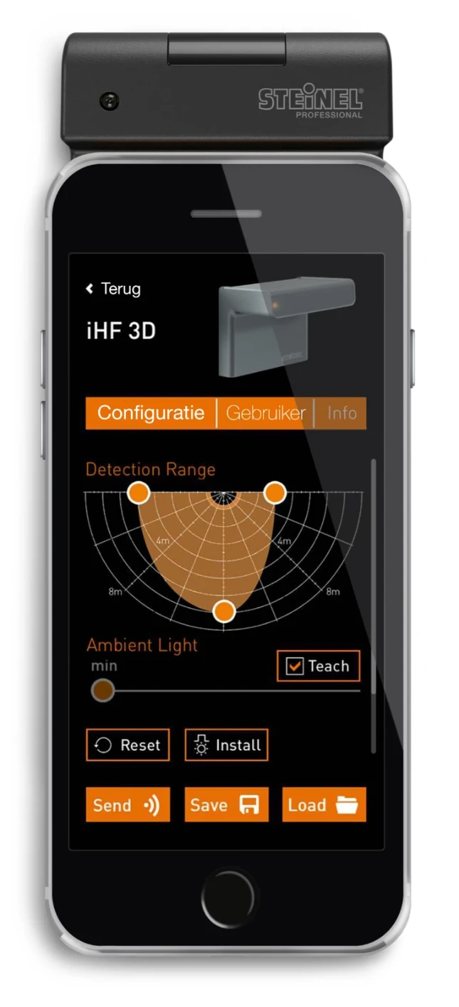 Steinel Sensor Binnenlamp RS PRO LED P1 V3, 3000K (056063), Steinel