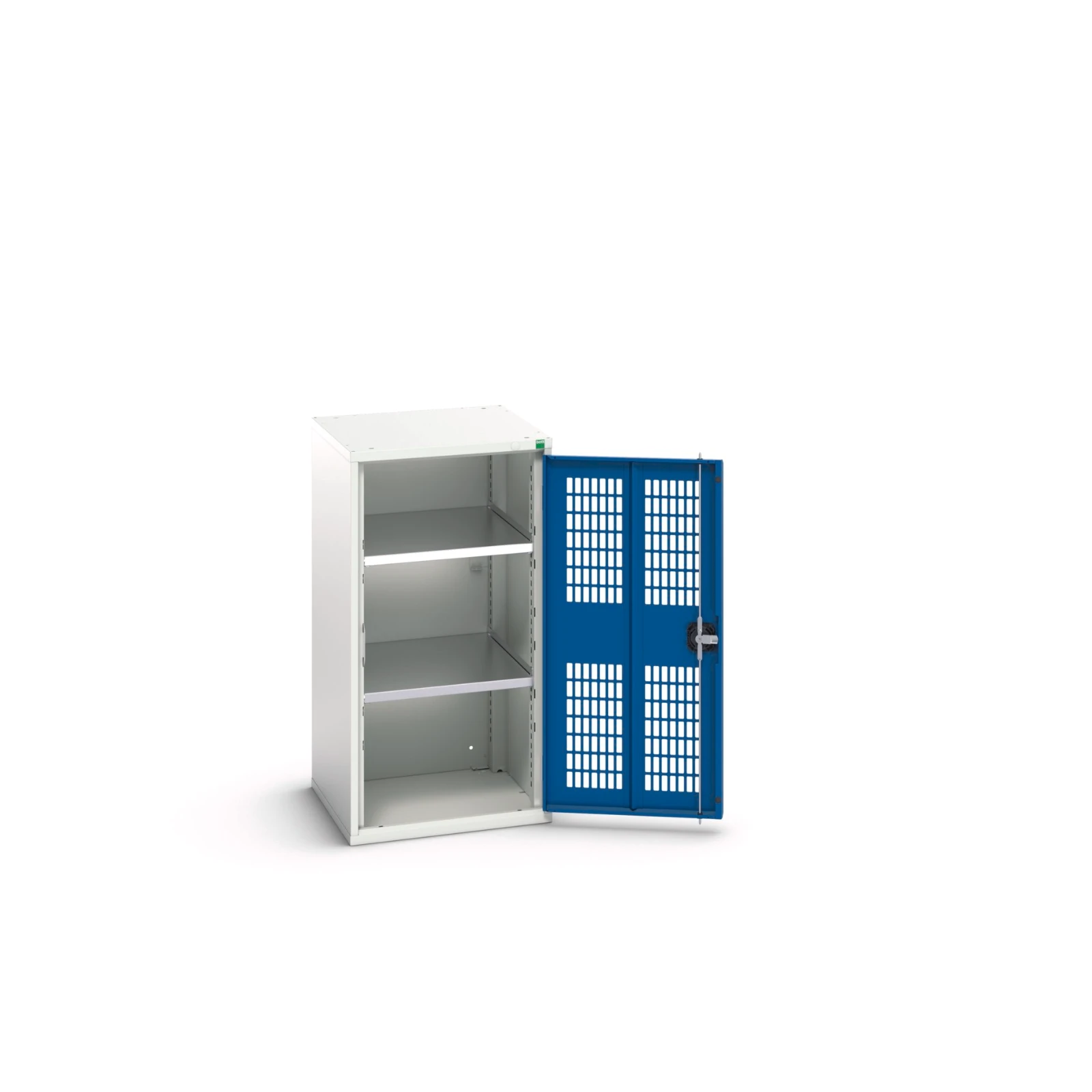 bott Verso kast gevleugelde deuren 525x350x1000mm 2 legborden RAL 5010