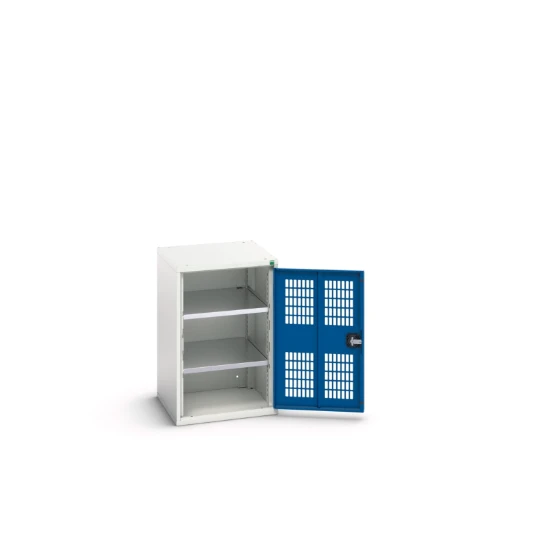 bott Verso kast gevleugelde deuren 525x350x800mm 2 legborden RAL 5010
