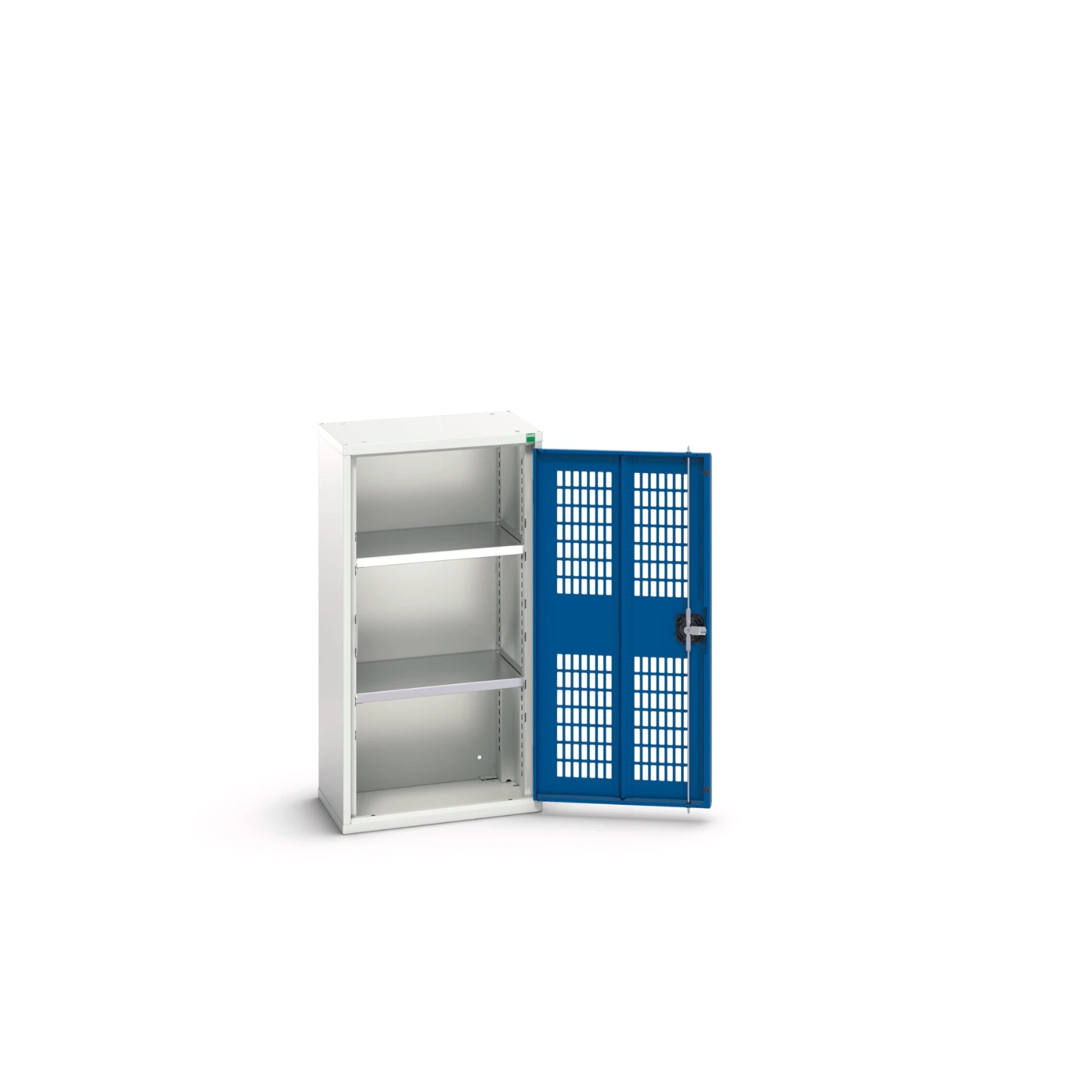 bott Verso kast gevleugelde deuren 525x350x1000mm 2 legborden RAL 5010