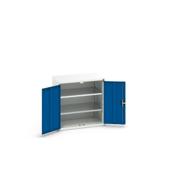 bott Verso systeemkast 800x550x800mm 2 legborden 2 deuren RAL 5010