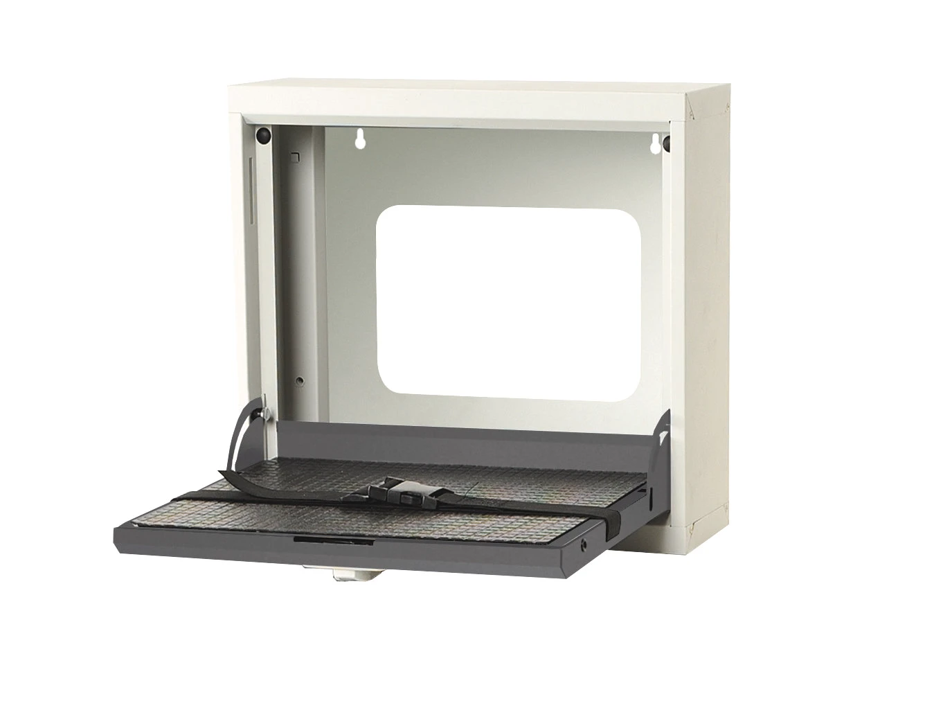 bott Verso laptop wandkast 500x150x410 mm RAL 7016