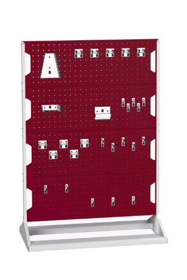 bott Perfo paneelrek 8 panelen en 60 haken kit RAL 3004