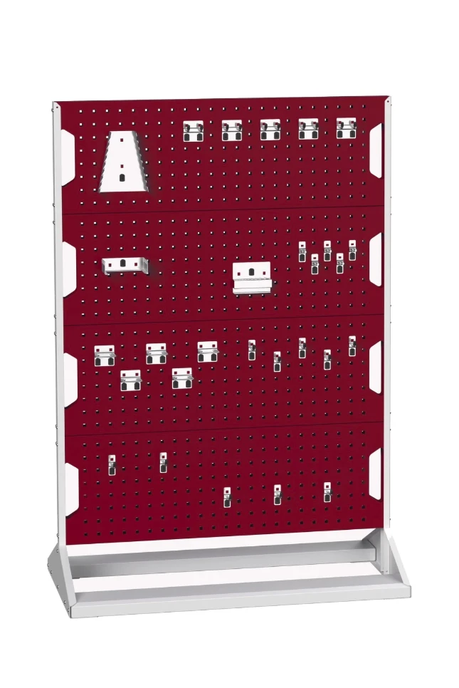 bott Perfo paneelrek 8 panelen en 60 haken kit RAL 3004