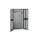 bott Verso kast gevleugelde deuren 1050x550x2000mm 1 legbord 1 rail RAL 7016