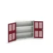 bott Verso kast gevleugelde deuren 1050x350x1000mm 2 legborden RAL 3004