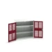 bott Verso kast gevleugelde deuren 1050x550x1000mm 2 legborden RAL 3004