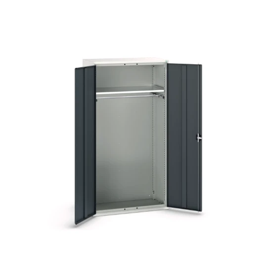bott Verso systeemkast 1050x550x2000mm 1 legbord 1 rail RAL 7016