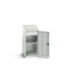 bott Verso systeemkast 525x550x1130mm 2 legborden 1 deur 1 lade RAL 7035