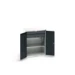 bott Verso systeemkast 800x550x1000mm 1 legbord 2 laden RAL 7016