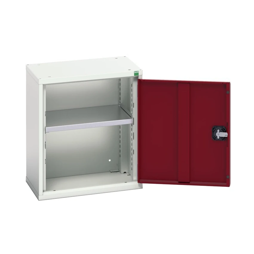 bott Verso systeemkast 525x350x600mm 1 legbord 1 deur RAL 3004