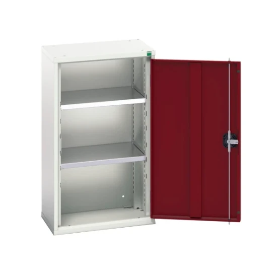 bott Verso systeemkast 525x350x900mm 2 legborden 1 deur RAL 3004