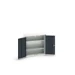 bott Verso hangkast 800x350x600mm 2 legborden 1 deur RAL 7016