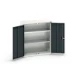 bott Verso hangkast 800x350x900mm 2 legborden 1 deur RAL 7016