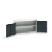 bott Verso hangkast 1050x350x600mm 1 legbord 2 deuren RAL 7016