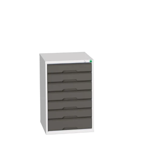 bott Verso schuifladenkast 525x550x800mm 7 laden RAL 7016