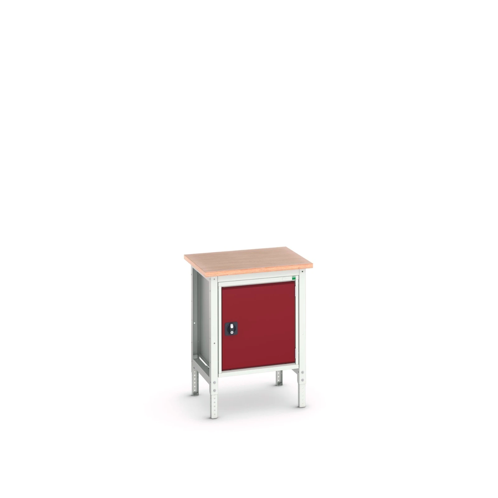 bott Verso werkbank 1 deur Breedte 700 mm Multiplex RAL 3004