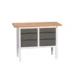 bott Verso verstelbare werkbank 1250x600x830-930mm 3 deur 3 laden Multiplex RAL 7016