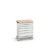 bott Verso gereedschapswagen  800x600x980mm 6 laden MPX top RAL 7035
