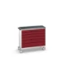 bott Verso gereedschapswagen 1050x550x965m 6 laden top tray RAL 3004