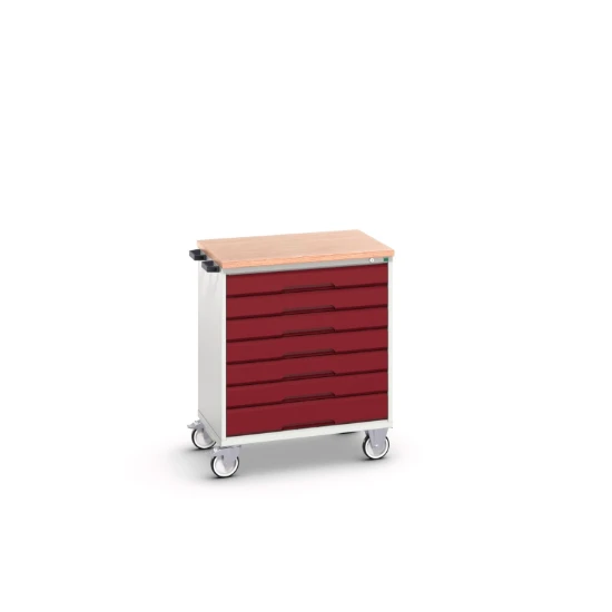bott Verso gereedschapswagen 800x600x980mm 7 laden lino MPX RAL 3004