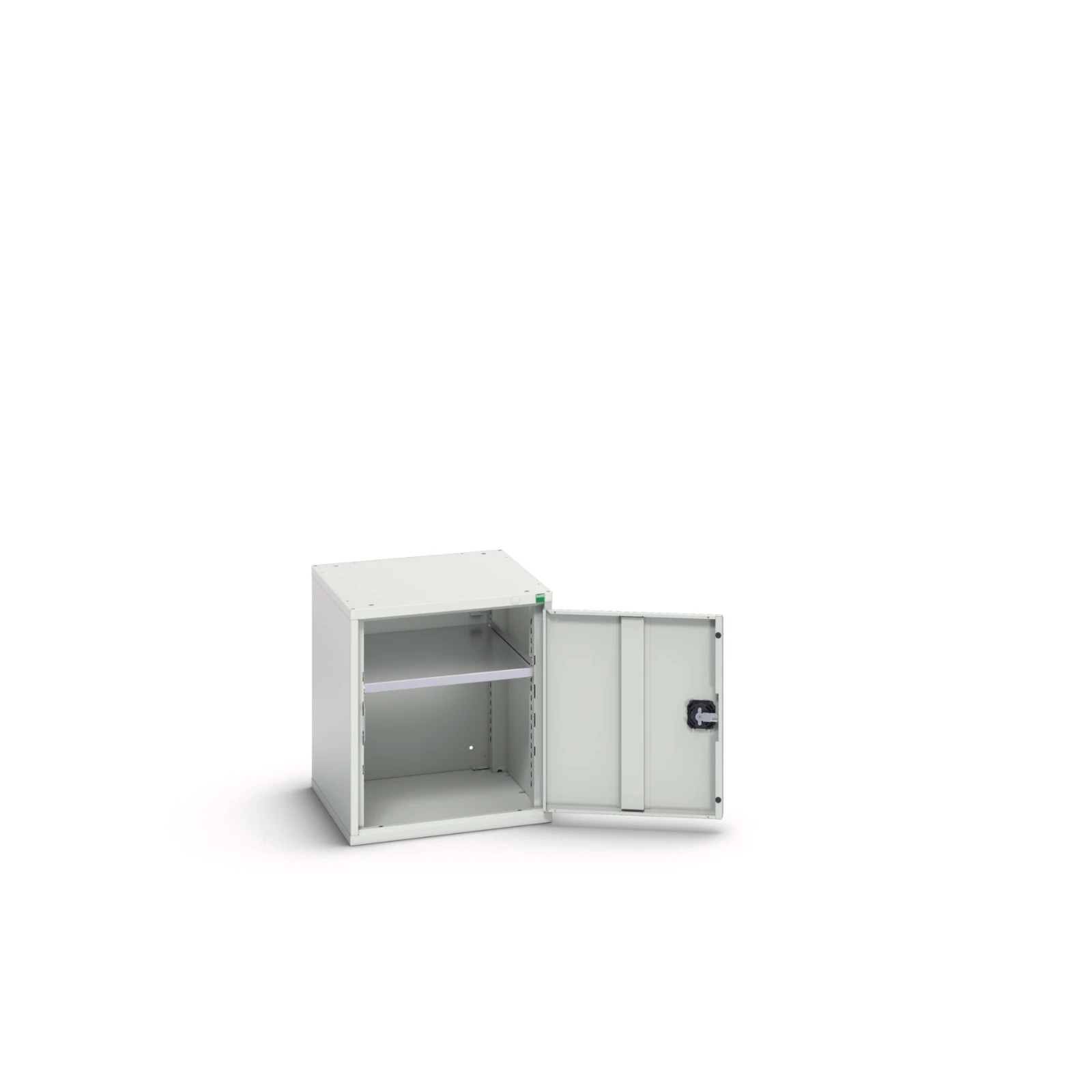 bott Verso systeemkast 525x550x600mm 1 legbord 1 deur RAL 7035