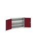 bott Verso hangkast 1050x350x800mm 2 legborden 2 deuren RAL 3004