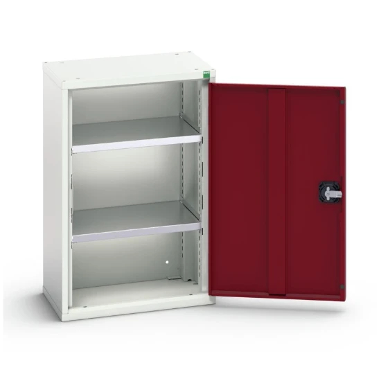 bott Verso systeemkast 525x350x800mm 2 legborden 1 deur RAL 3004