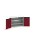 bott Verso hangkast 1050x550x800mm 2 legborden 2 deuren RAL 3004