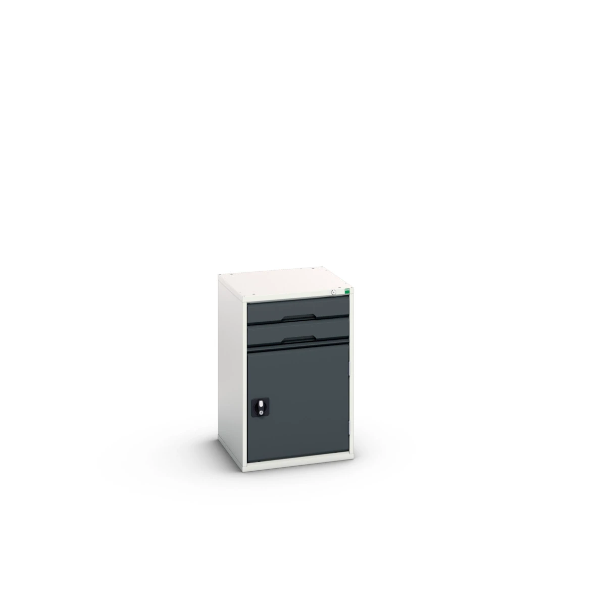 bott Verso schuifladenkast 525x550x800mm 2 laden 1 deur RAL 7016