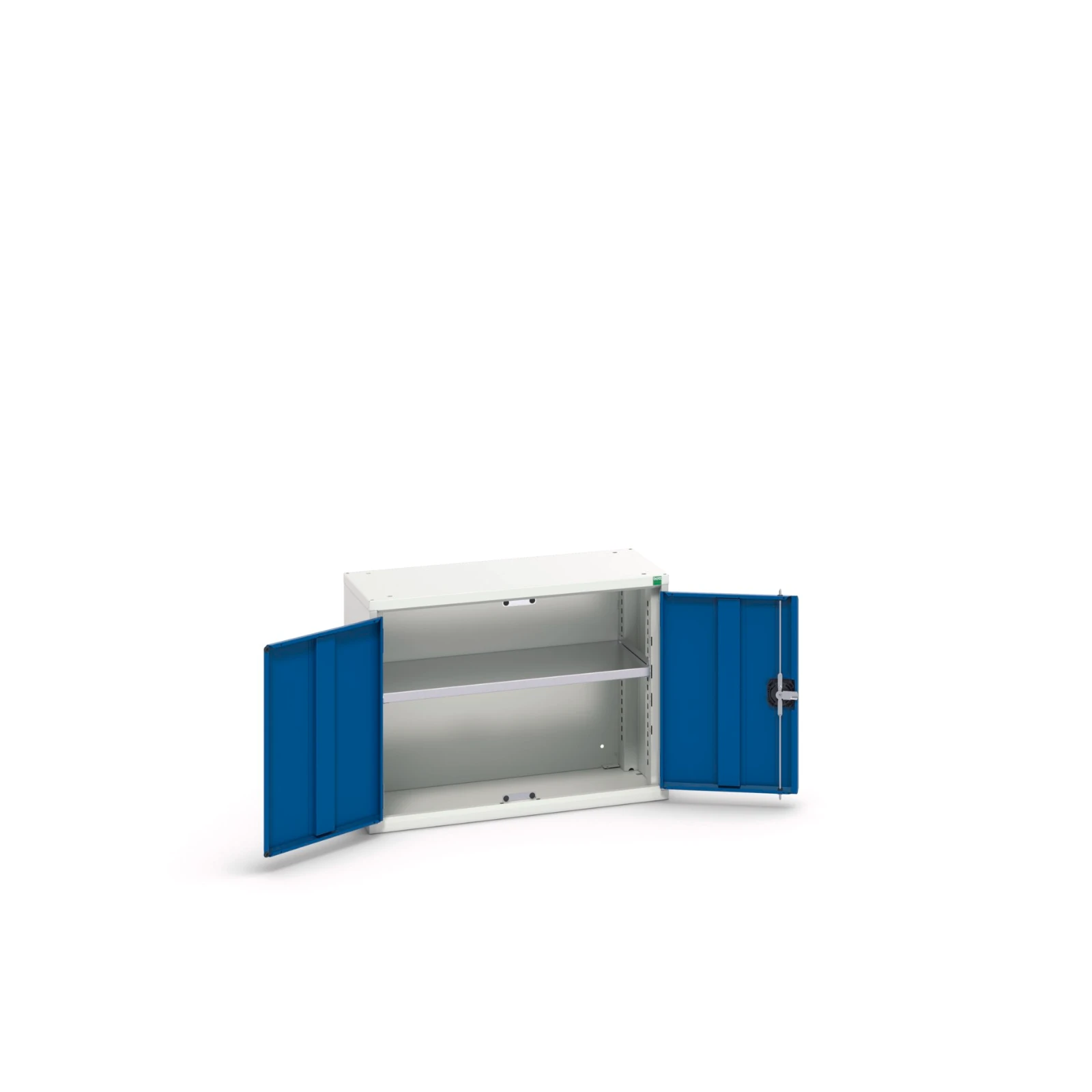 bott Verso systeemkast 800x350x600mm 1 legbord 2 deuren RAL 5010