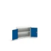 bott Verso systeemkast 800x350x600mm 1 legbord 2 deuren RAL 5010