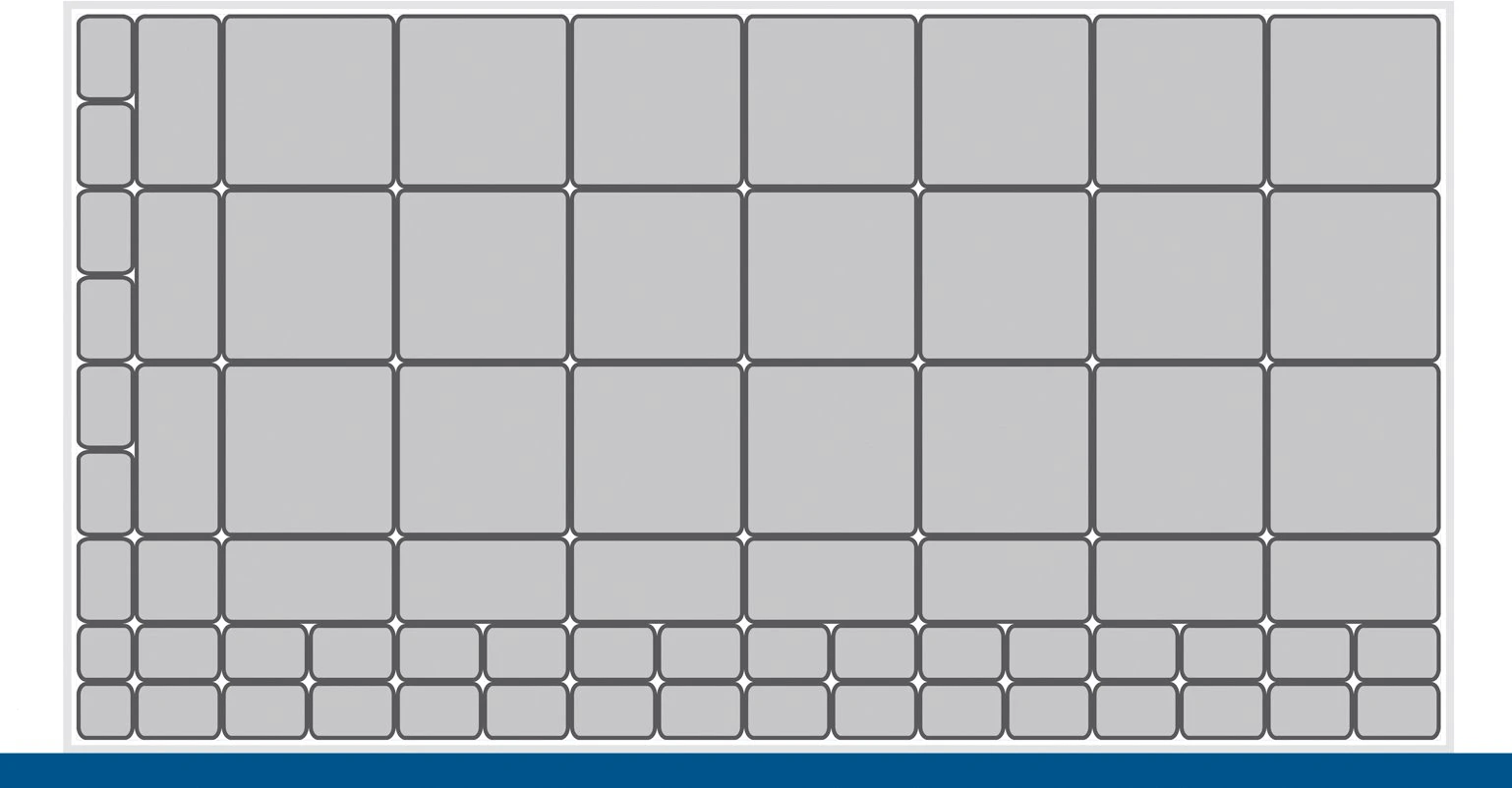bott Cubio indelingsassortiment EKK-13775-1 RAL 7011
