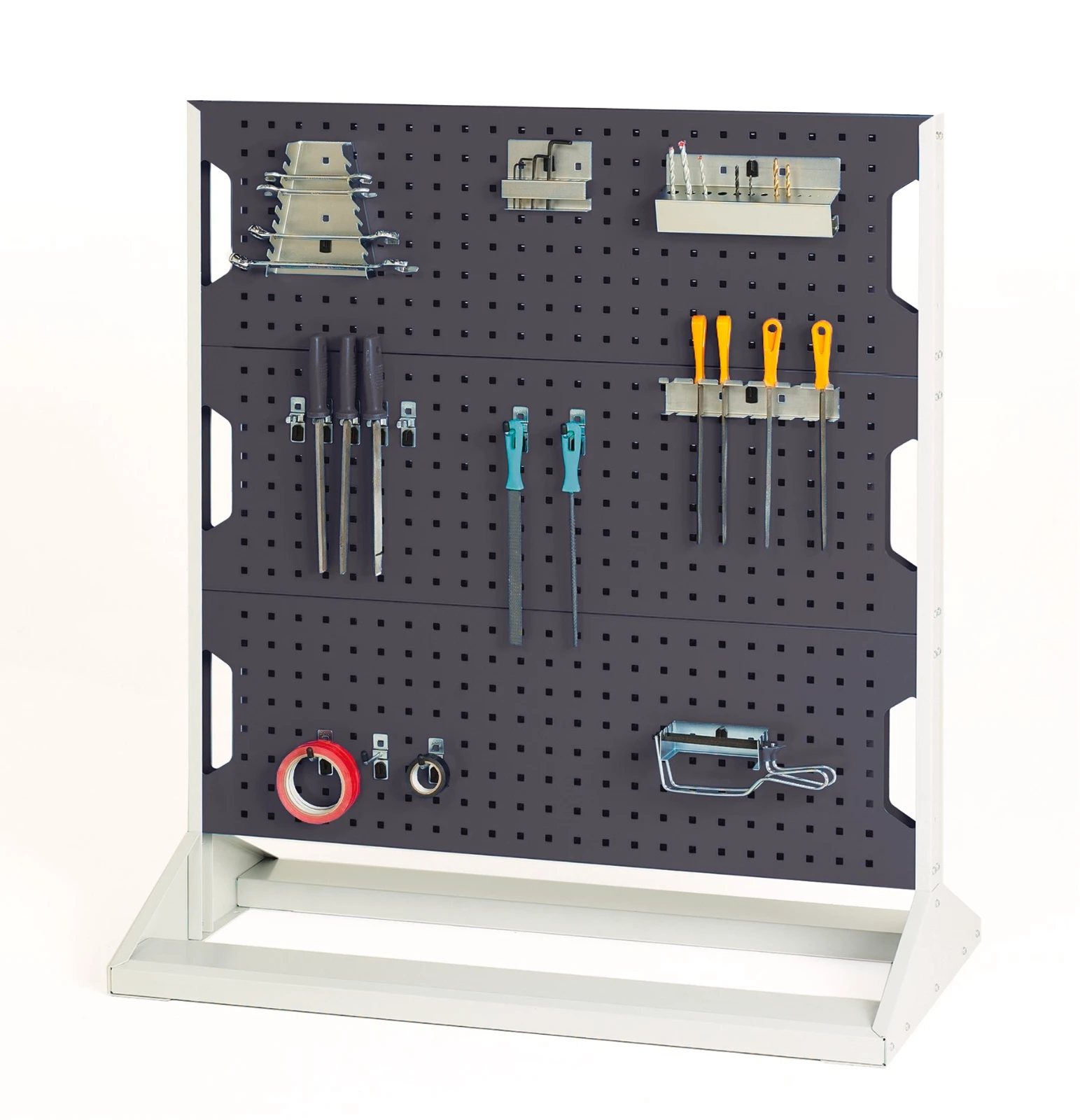 bott Perfo paneelrek  6 panelen en haken kit RAL 7016