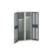 bott Verso kast gevleugelde deuren 1050x550x2000mm 2 legborden 2 rails RAL 7016