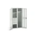 bott Verso kast gevleugelde deuren 1050x550x2000mm 3 legborden 4 lades 1 rail RAL 7035