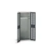 bott Verso kast gevleugelde deuren 800x350x2000mm 1 legbord 1 rail RAL 7016