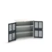 bott Verso kast gevleugelde deuren 1050x550x1000mm 2 legborden RAL 7016