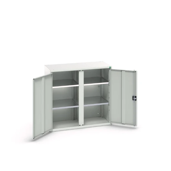 bott Verso systeemkast 1050x550x1000mm 4 legborden RAL 7035