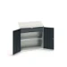 bott Verso systeemkast 1050x550x1130mm 1 legbord 1 lade RAL 7016