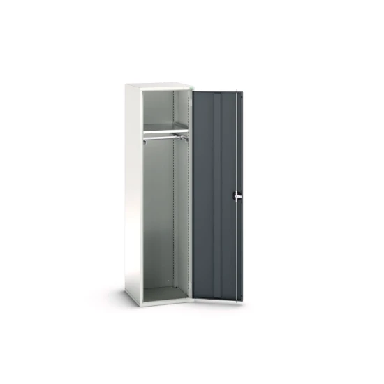 bott Verso systeemkast 1050x550x2000mm 1 legbord 1 deur 1 rail RAL 7016