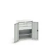 bott Verso systeemkast 800x550x1000mm 1 legbord 3 laden RAL 7035