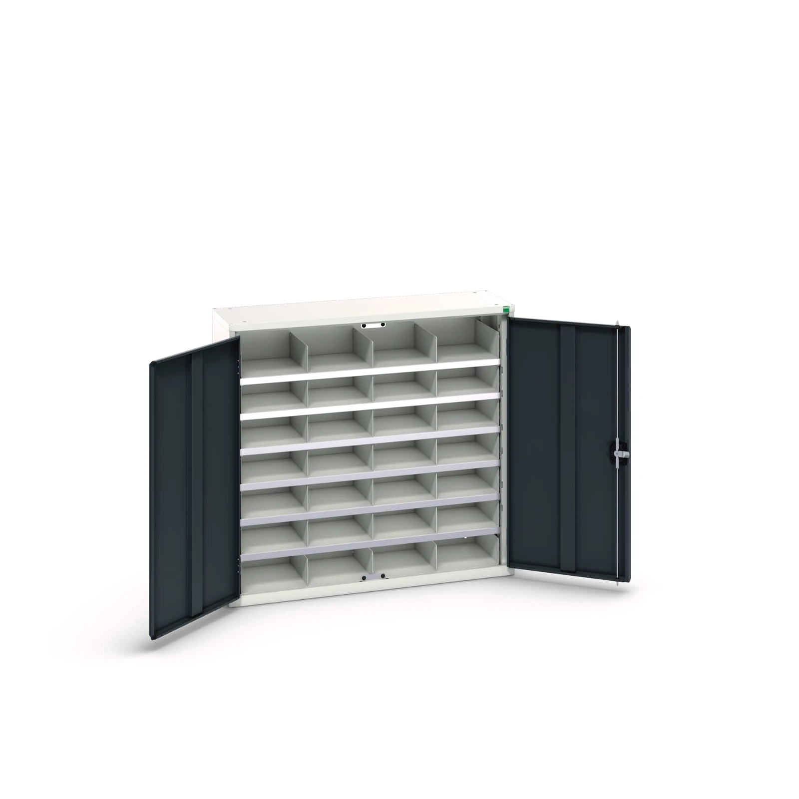 bott Verso systeemkast 1050x350x1000mm 28 compartimenten RAL 7016