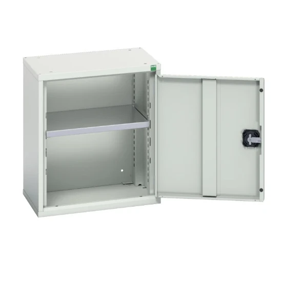 bott Verso systeemkast 525x350x600mm 1 legbord 1 deur RAL 7035