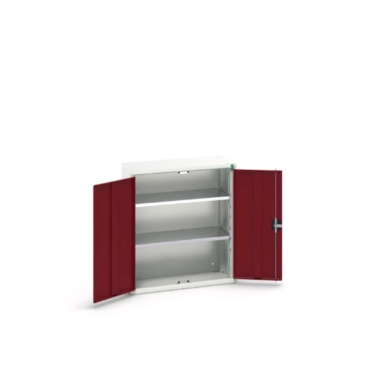 bott Verso hangkast 800x350x1000mm 2 legborden 1 deur RAL 3004